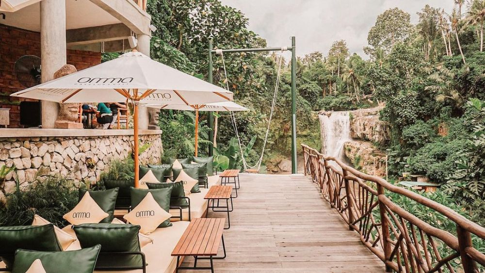 9 Potret Omma Bali Restoran Maharani Kemala, super mewah dan cozy