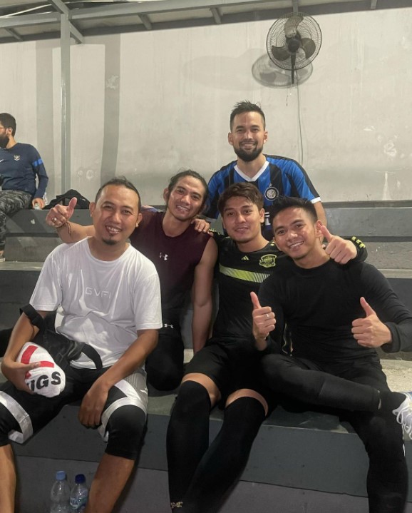 5 Momen pertemuan Rizky Billar dan Rizki-Ridho, futsal bareng