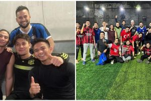 5 Momen pertemuan Rizky Billar dan Rizki-Ridho, futsal bareng