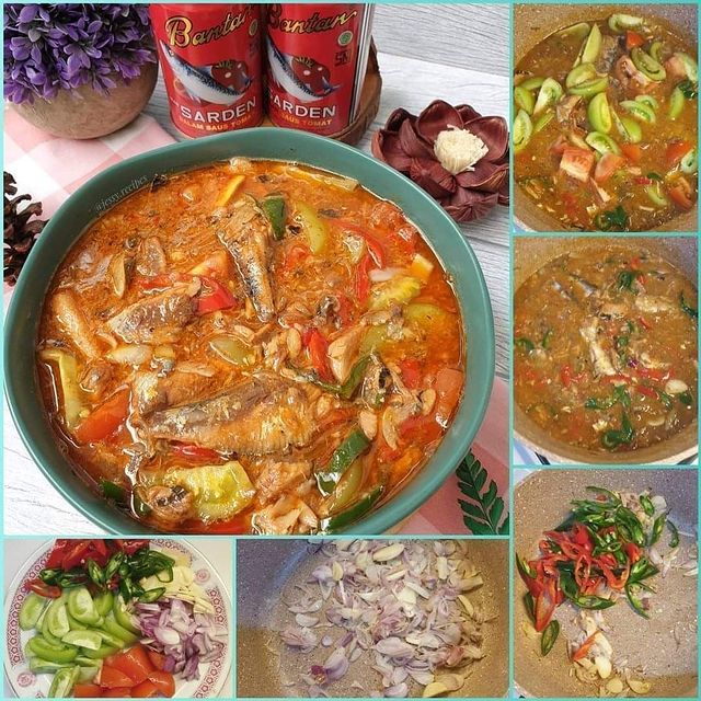 17 Cara membuat aneka masakan berbahan sarden, praktis dan lezat