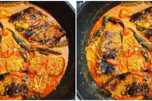 Resep kothok pedas ikan pari asap, bumbunya nendang dan bikin nagih