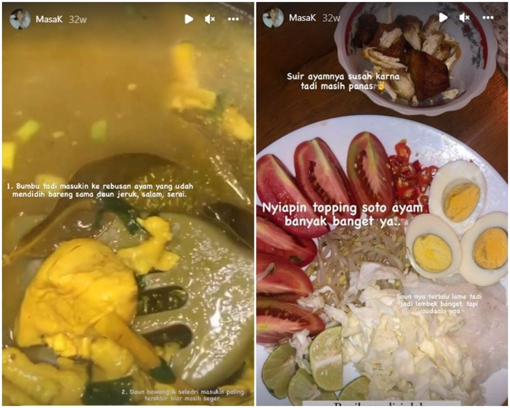 11 Inspirasi masakan buatan Adinda Thomas, simpel dan menggugah selera