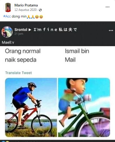 9 Status lucu minta ACC di grup Facebook ini bikin tepuk jidat