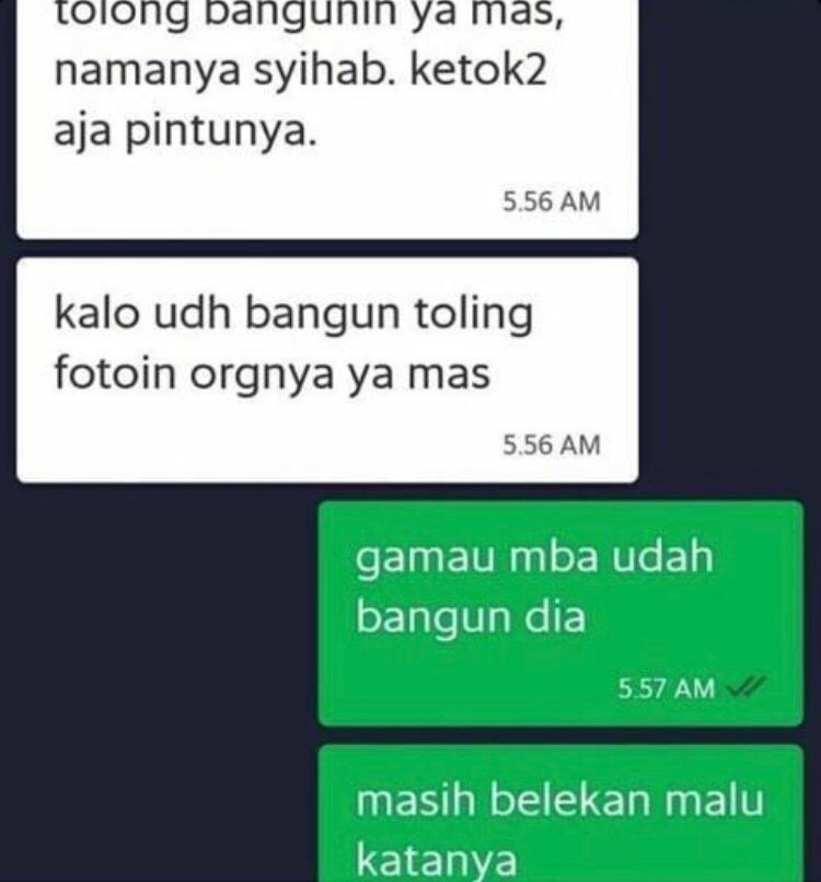 13 Chat lucu driver ojek online dapat 'misi rahasia', apa aja?