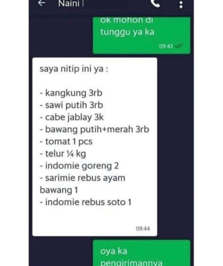 13 Chat lucu driver ojek online dapat 'misi rahasia', apa aja?