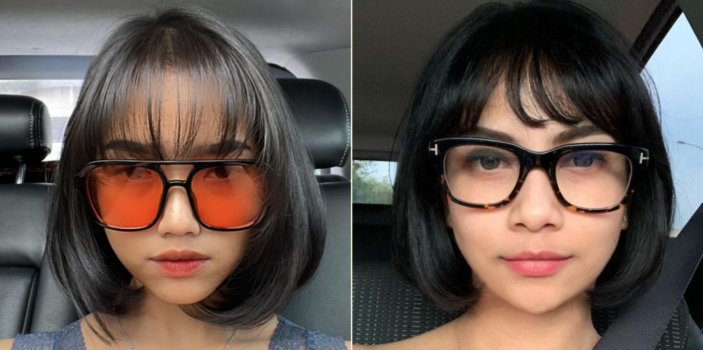 Gaya Fuji tiru pose foto Vanessa Angel, parasnya mirip banget