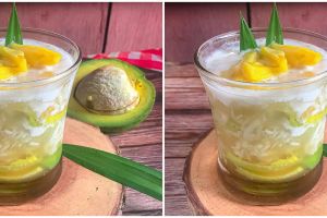 Resep es alpukat gula aren, enak, segar, dan sederhana