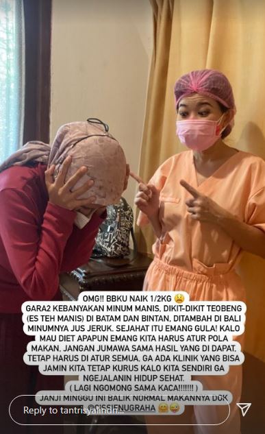 7 Makanan ini dihindari Tantri Kotak saat diet, bobot turun 15 kg