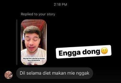 6 Pola makan Fadil Jaidi, bobot turun 4 kg dalam dua minggu