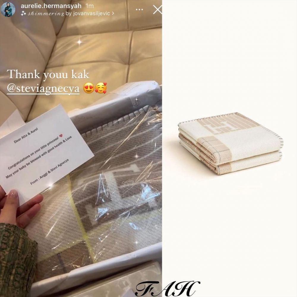 Belum lahir, 11 potret kado baby Aurel Hermansyah ini curi atensi