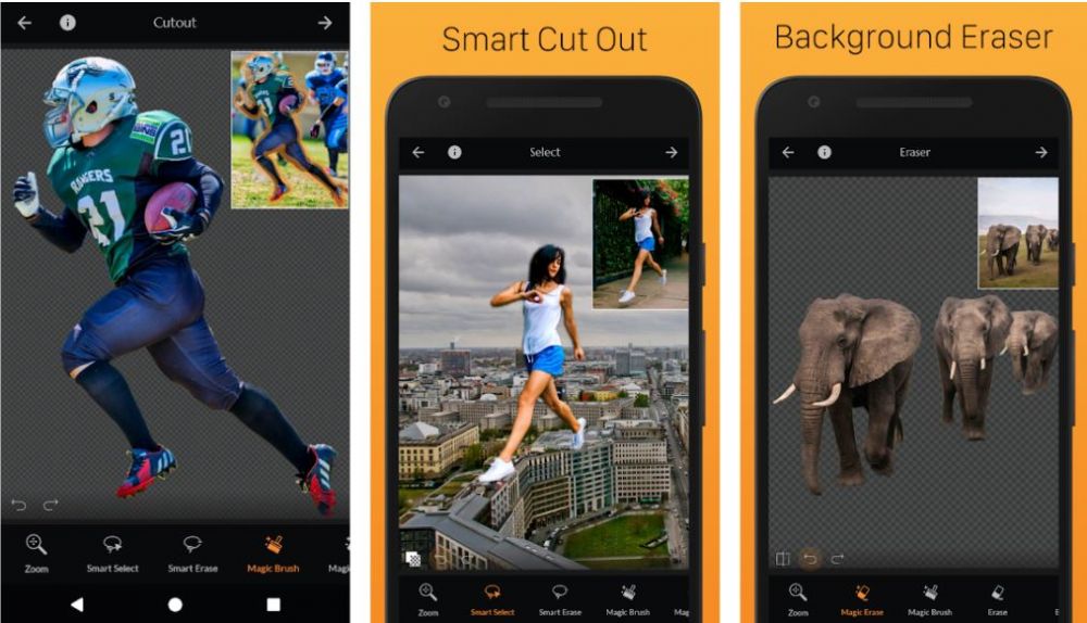 9 Aplikasi penghapus background foto, mudah dan praktis digunakan