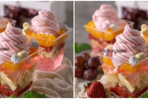 Cara membuat fruity yogurt ala J.Co, simpel, mudah dibuat dan nikmat