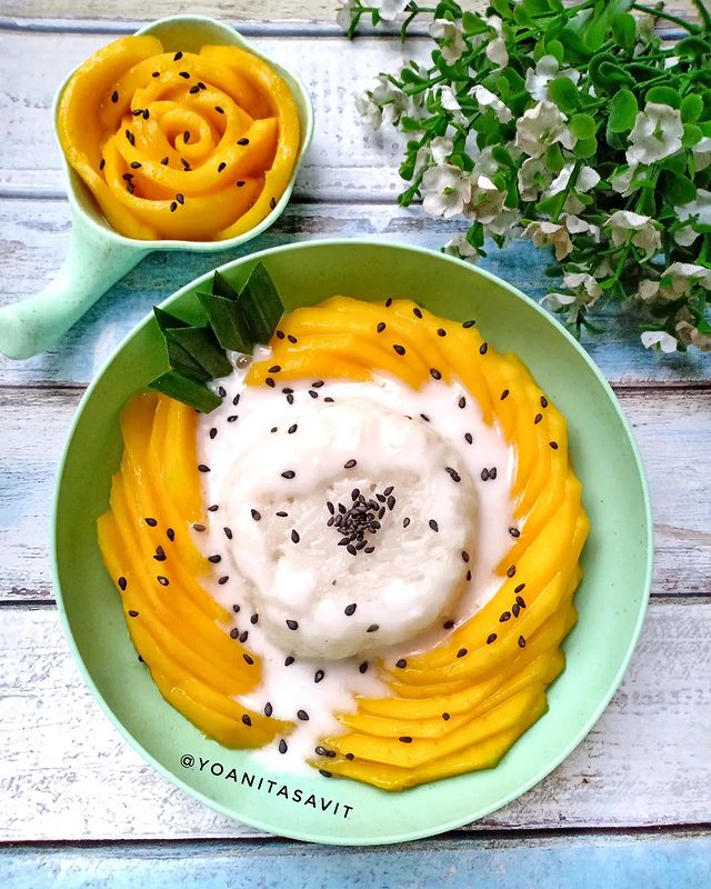 Resep mango sticky rice ala rumahan, camilan nikmat yang mengenyangkan