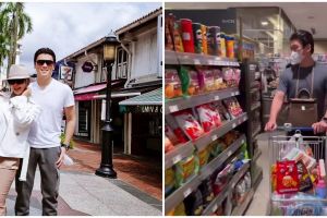 9 Momen Reino Barack temani Syahrini belanja, bawakan tas istri