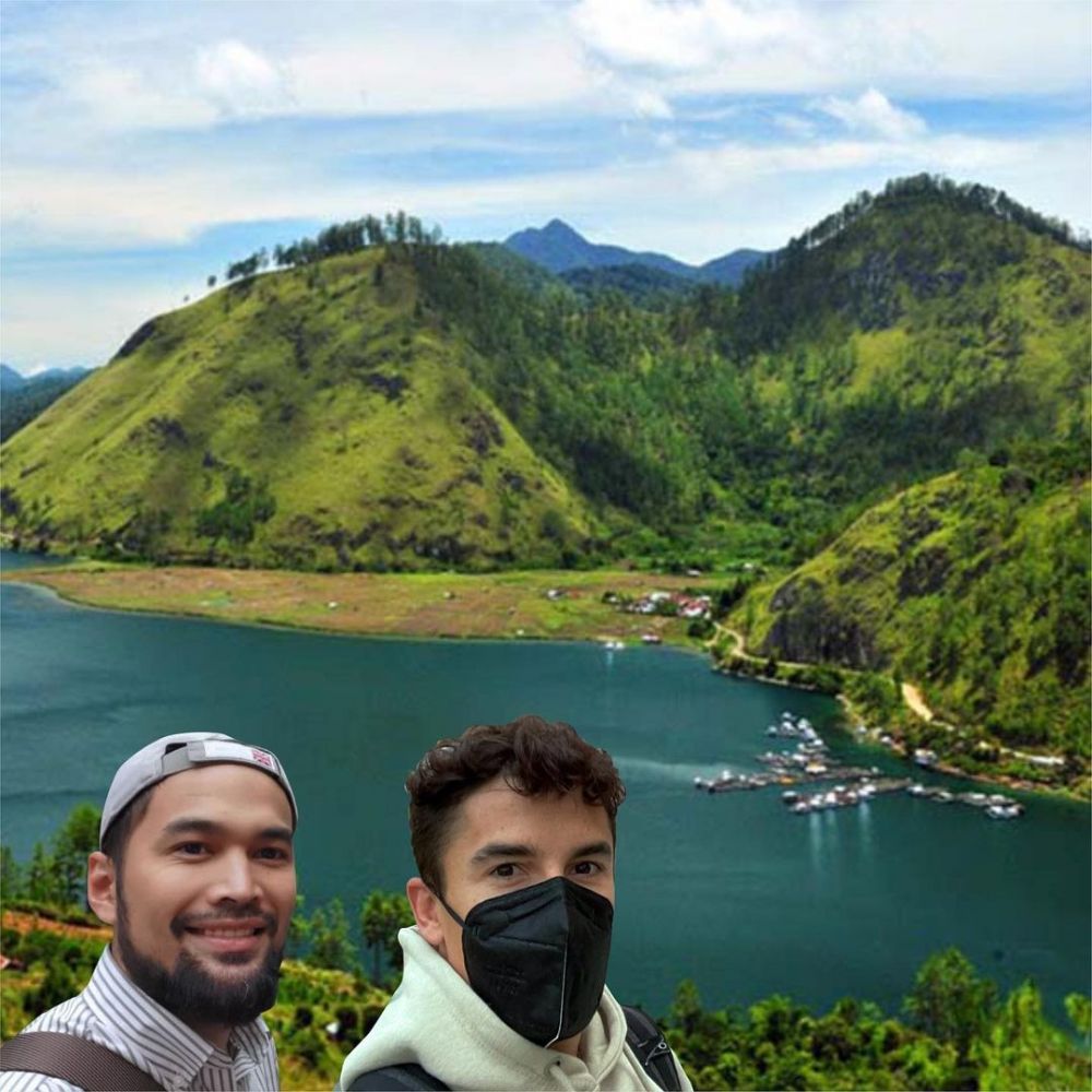 Edit foto bareng Marc Marquez, Teuku Wisnu ajak keliling Aceh