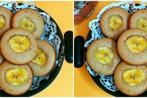 Resep bolu pisang kopi enak, lembut, empuk, dan sederhana