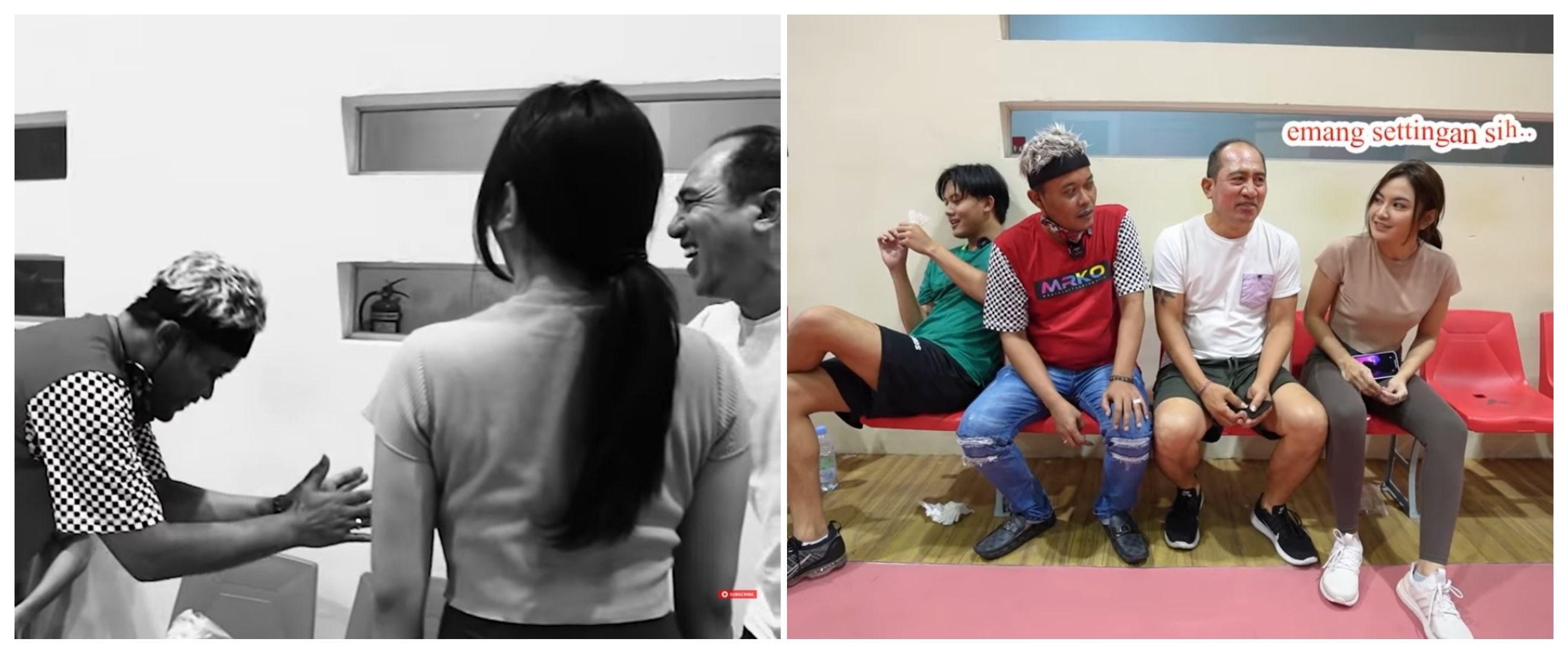 9 Momen Sule ketemu orang tua Mahalini, sempat tanding badminton