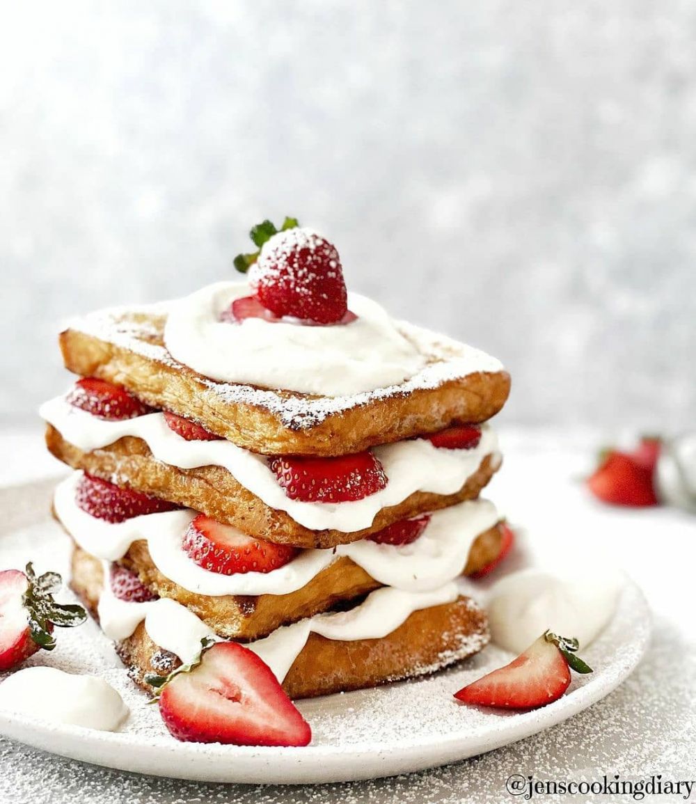 15 Resep olahan strawberry jadi aneka kue, legit dan lembut