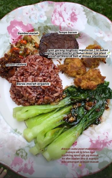 9 Menu diet Tengku Dewi Putri, bobot turun 9 kg dalam 5 bulan