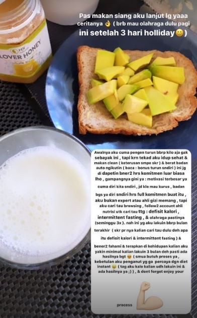 9 Menu diet Tengku Dewi Putri, bobot turun 9 kg dalam 5 bulan