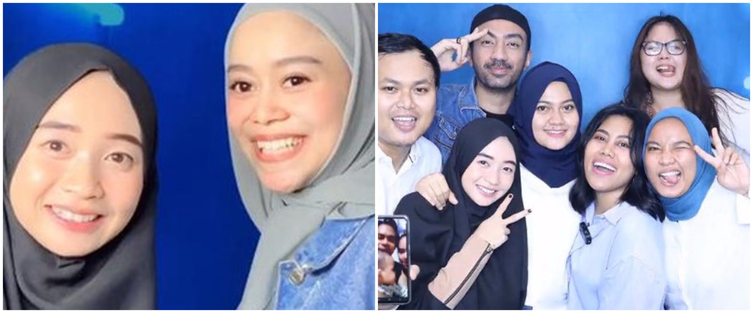 9 Momen reuni jebolan D'Academy di rumah Lesty Kejora, joget bareng