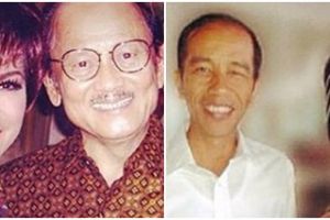 Potret lawas Dorce Gamalama bareng 6 Presiden Indonesia, penuh senyum
