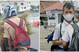 11 Potret anak sekolah boncengan motor, ada aja momen lucunya