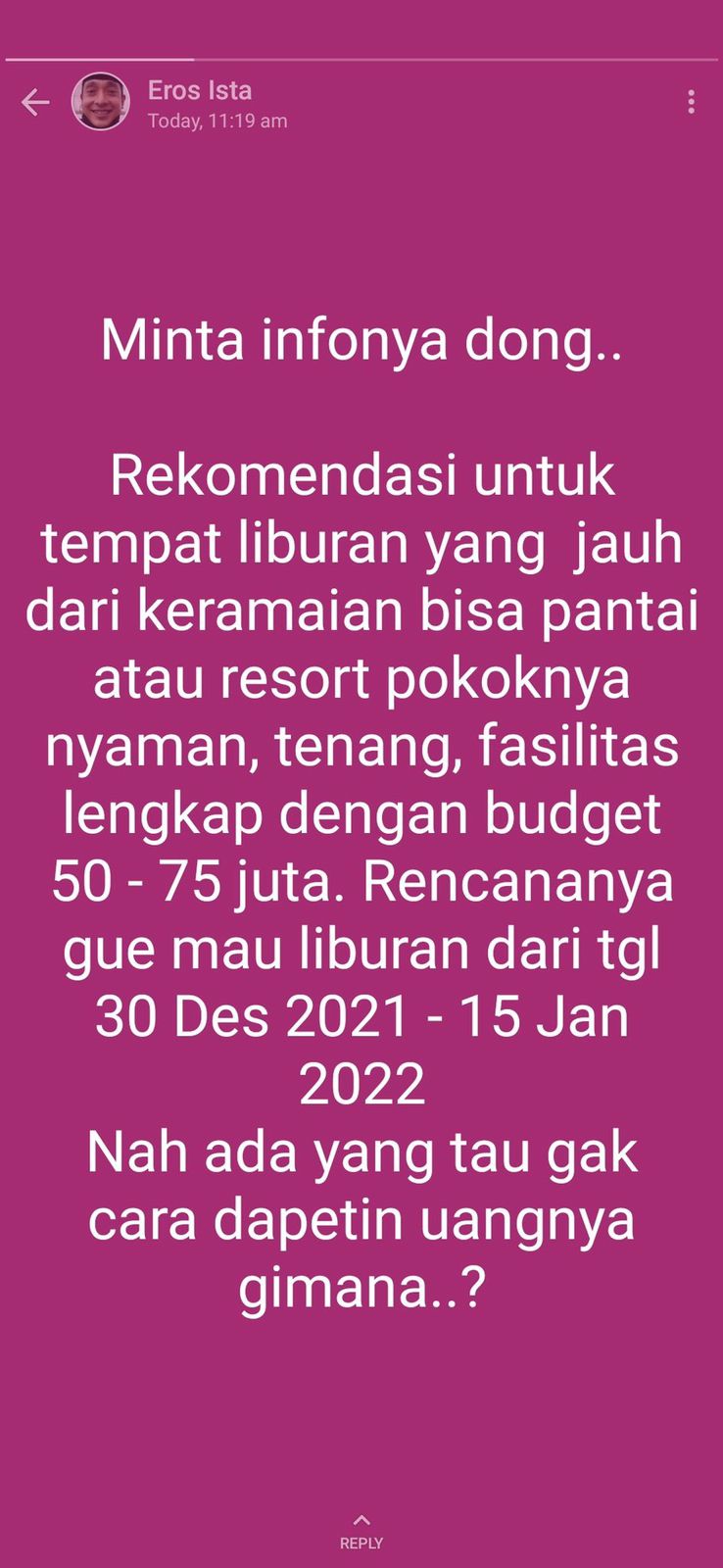 status wa bimbang ngeselin Twitter