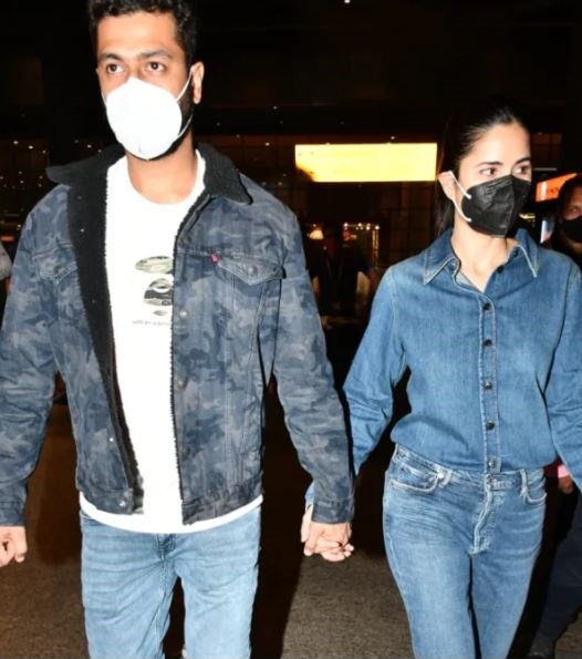 9 Momen Vicky Kaushal temani Katrina Kaif syuting, nikmati api unggun