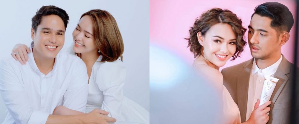 7 Adu gaya pemotretan Amanda Manopo bareng Mischa & Arya Saloka