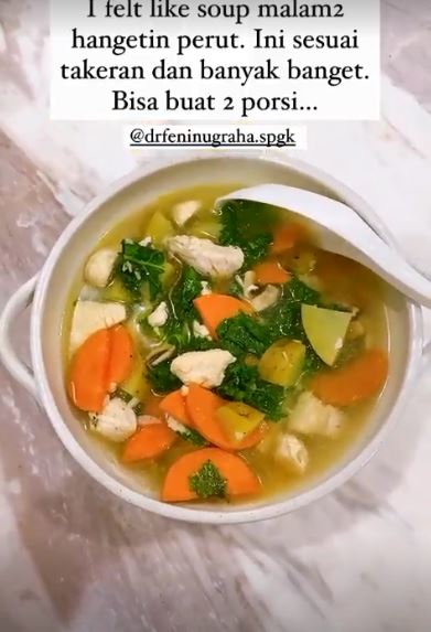 15 Menu diet Dewi Sandra ini nutrisinya komplet, cocok buat pemula