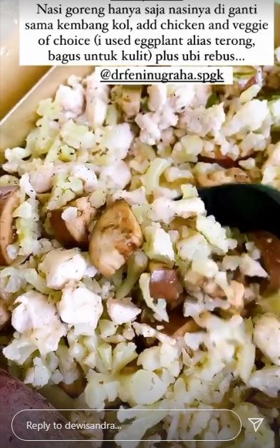 15 Menu diet Dewi Sandra ini nutrisinya komplet, cocok buat pemula