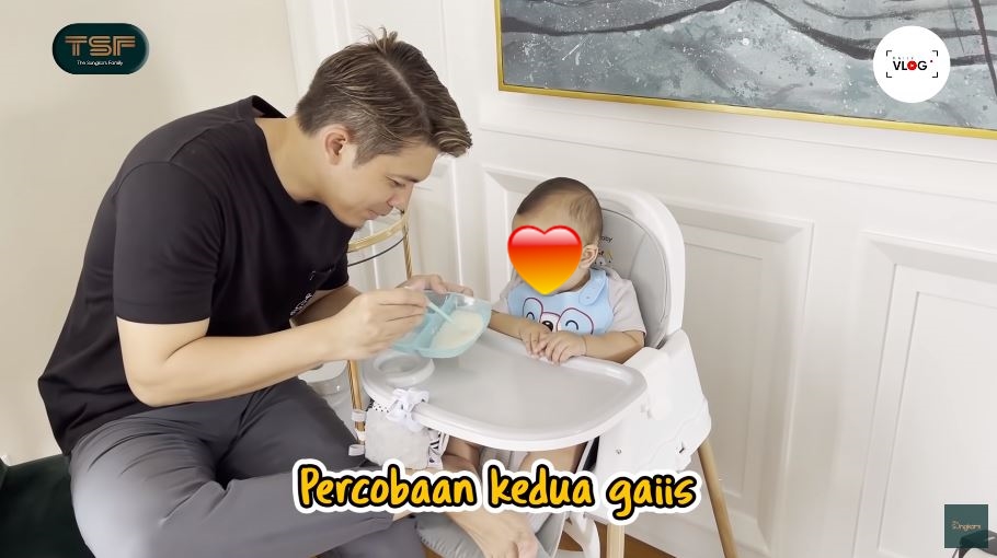 7 Trik MPASI ala Zaskia Sungkar, bantu anak mengenal makanan