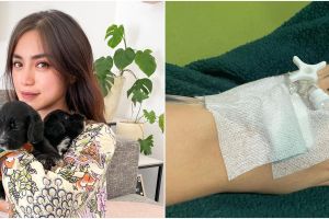 8 Potret Jessica Iskandar positif Omicron saat hamil, dilarikan ke RS