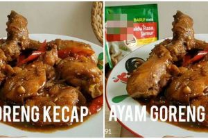 Resep ayam kecap simpel, manis, legit, dan nikmat