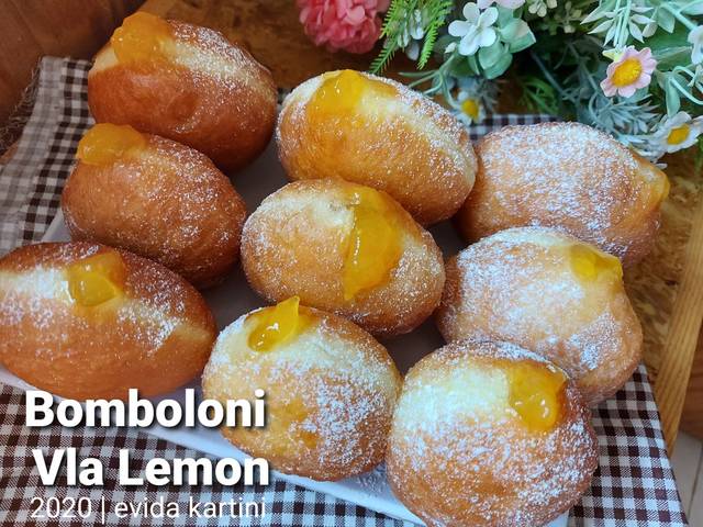 17 Resep bomboloni donat kekinian, empuk, enak, dan sederhana