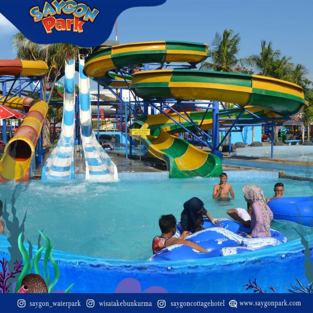 Potret tempat wisata milik 6 seleb, taman bunga hingga water park