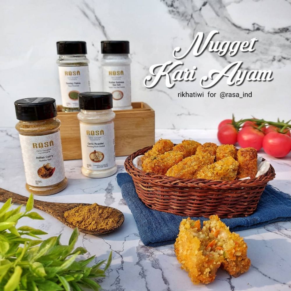 Resep nugget ayam kari, bisa buat lauk maupun camilan praktis