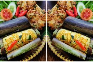 Resep nasi bakar ayam kemangi, enak, wangi, dan menggugah selera