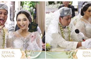 13 Momen akad nikah Syifa adik Ayu Ting Ting, penuh kebahagiaan
