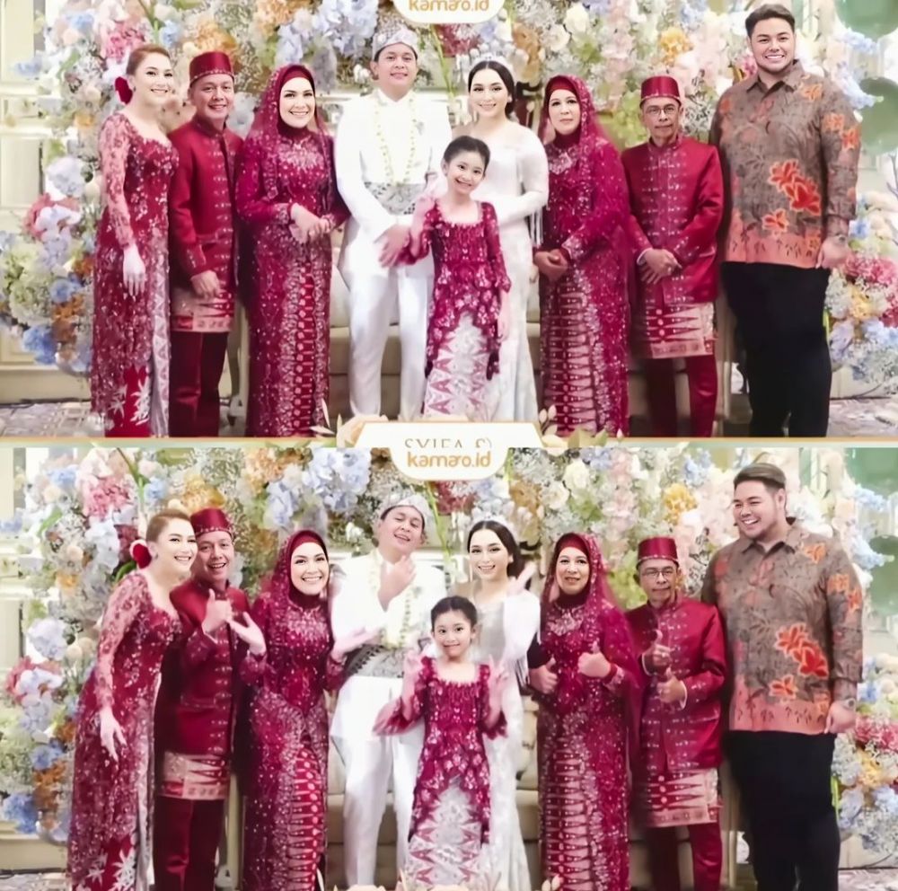 9 Pesona Ayu Ting Ting di akad nikah adik, serasi dengan Ivan Gunawan