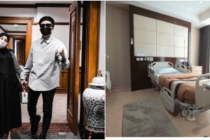 9 Potret kamar bersalin Aurel Hermansyah, sewa satu lantai rumah sakit