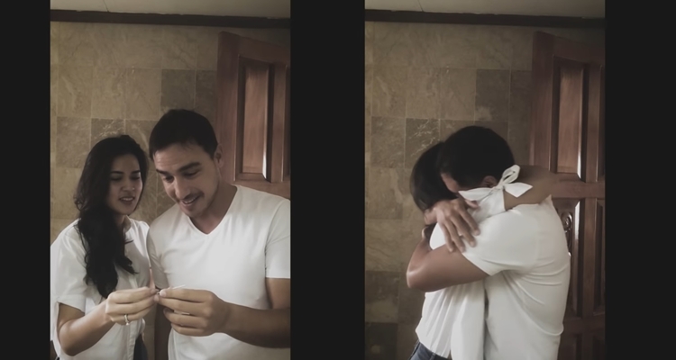 11 Seleb umumkan kehamilan pakai cara unik, Irish Bella sewa bioskop