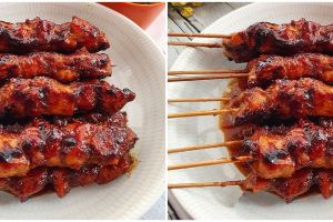 Resep sate ayam manis, simpel dan empuk