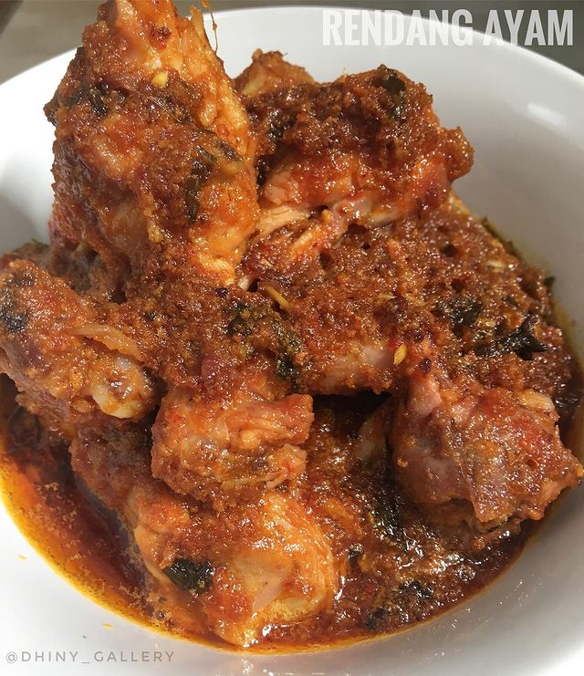 Resep rendang ayam rumahan, empuk dan enak bak resto Padang