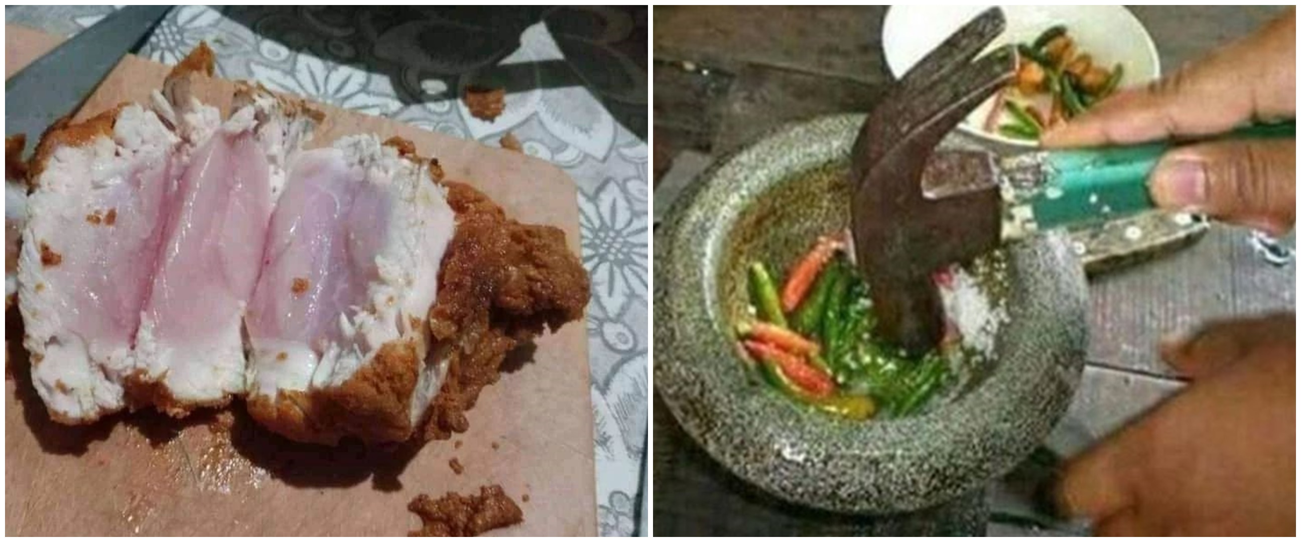 17 Potret lucu lagi masak, ada-ada aja momen absurdnya