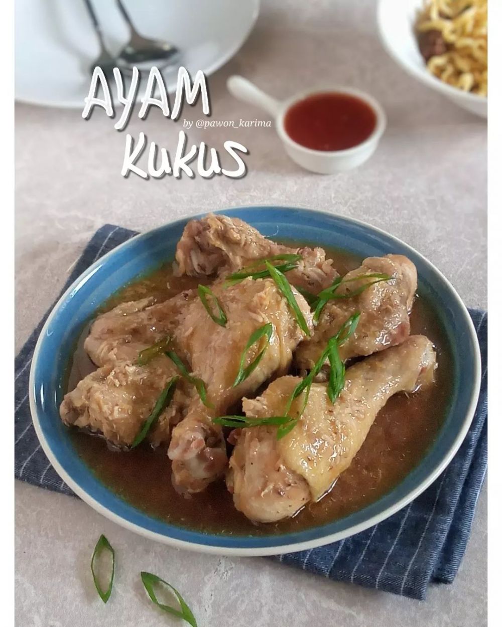 Resep ayam kukus, simpel dan cocok jadi lauk nasi putih hangat