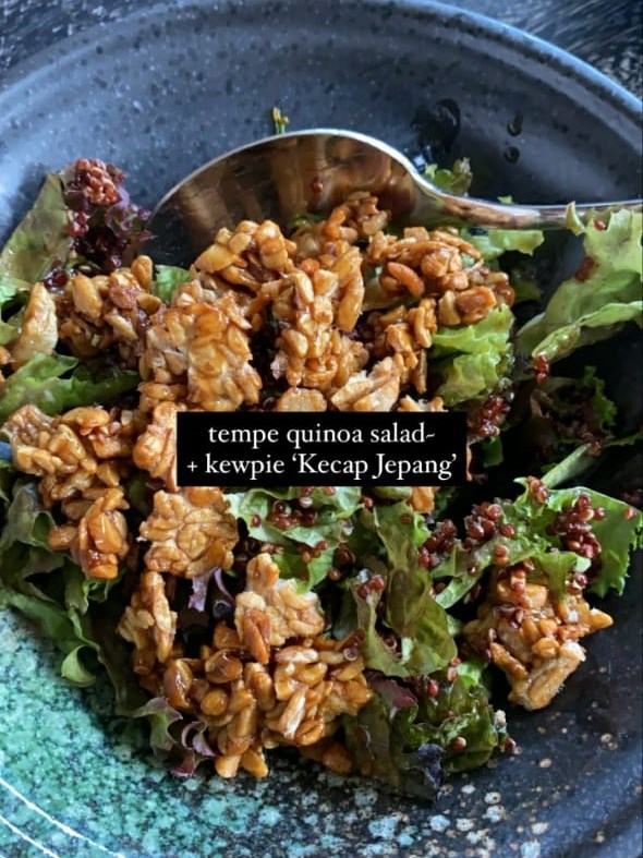 Kreasi menu diet 10 seleb berbahan tempe, sederhana dan praktis