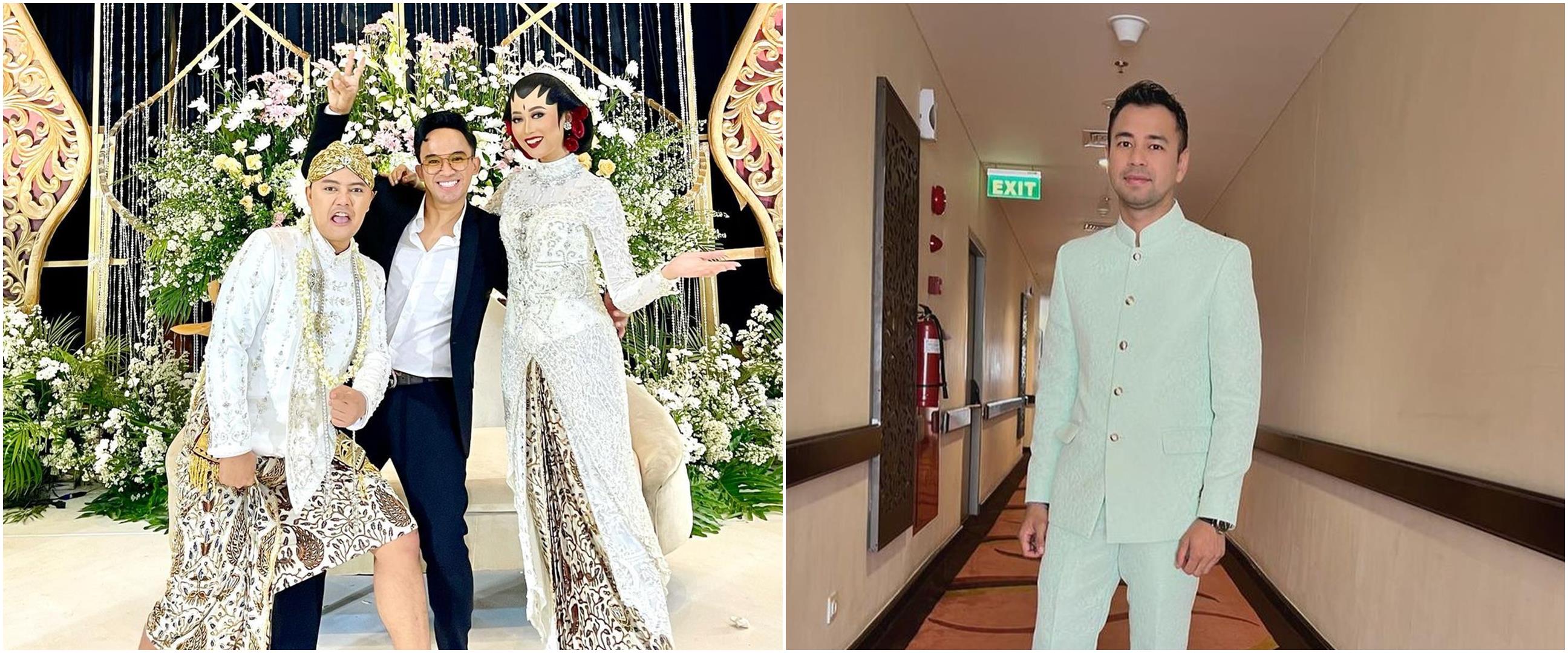 Penampilan 9 presenter pria hadiri kondangan, Ivan Gunawan gagah