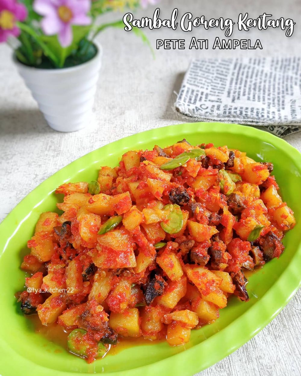 13 Resep sambal goreng pete, simpel dan menggugah selera